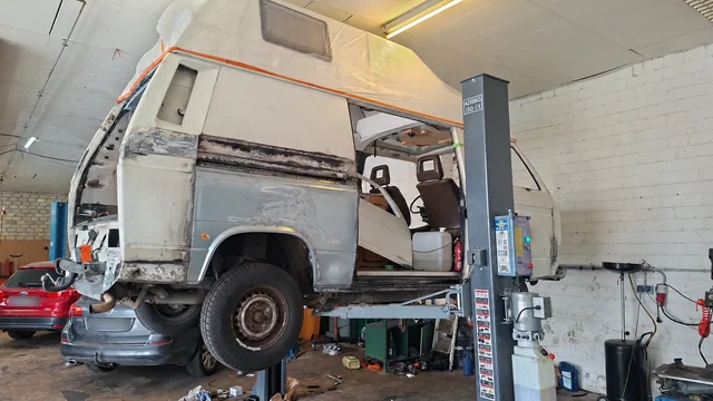 Restaurierung VW T3 – Karosseriearbeiten, Foto 19